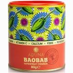 Baobab superfruit pulber varustab keha tähtsate toitainetega