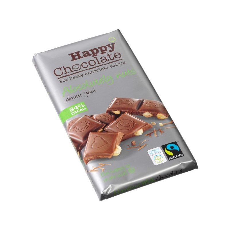 Absoluutselt pähkline Happy Chocolate, 180 g