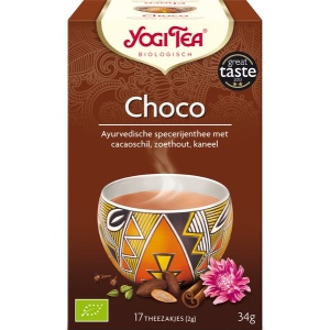 Pakitee šokolaadi Yogi Tea, 17 tk pakis