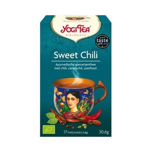 Pakitee Sweet chili Yogi Tea, 17 tk pakis