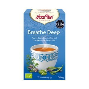 Pakitee Breathe Deep Yogi Tea, 17 tk pakis