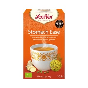 Pakitee kõhule rahustav Stomach Ease Yogi Tea, 17 tk pakis