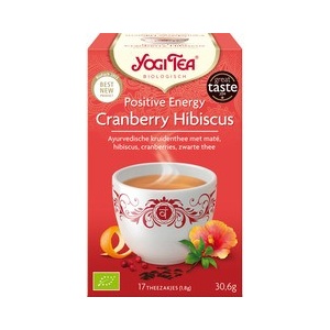 Pakitee Positive Energy Yogi Tea, 17 tk pakis