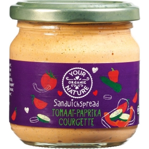 Võileivamääre tomati-pipra-suvikõrvitsa Your Organic Nature, 180 g