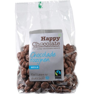 Rosinad šokolaadis Happy Chocolate, 200 g