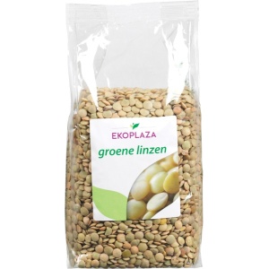 Rohelised läätsed Ekoplaza, 500 g