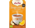 Ingveri-apelsini pakitee vaniljega Yogi Tea, 17 tk pakis