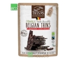 Belgia šokolaadi laastud kookosõiesuhkruga 120g Belvas