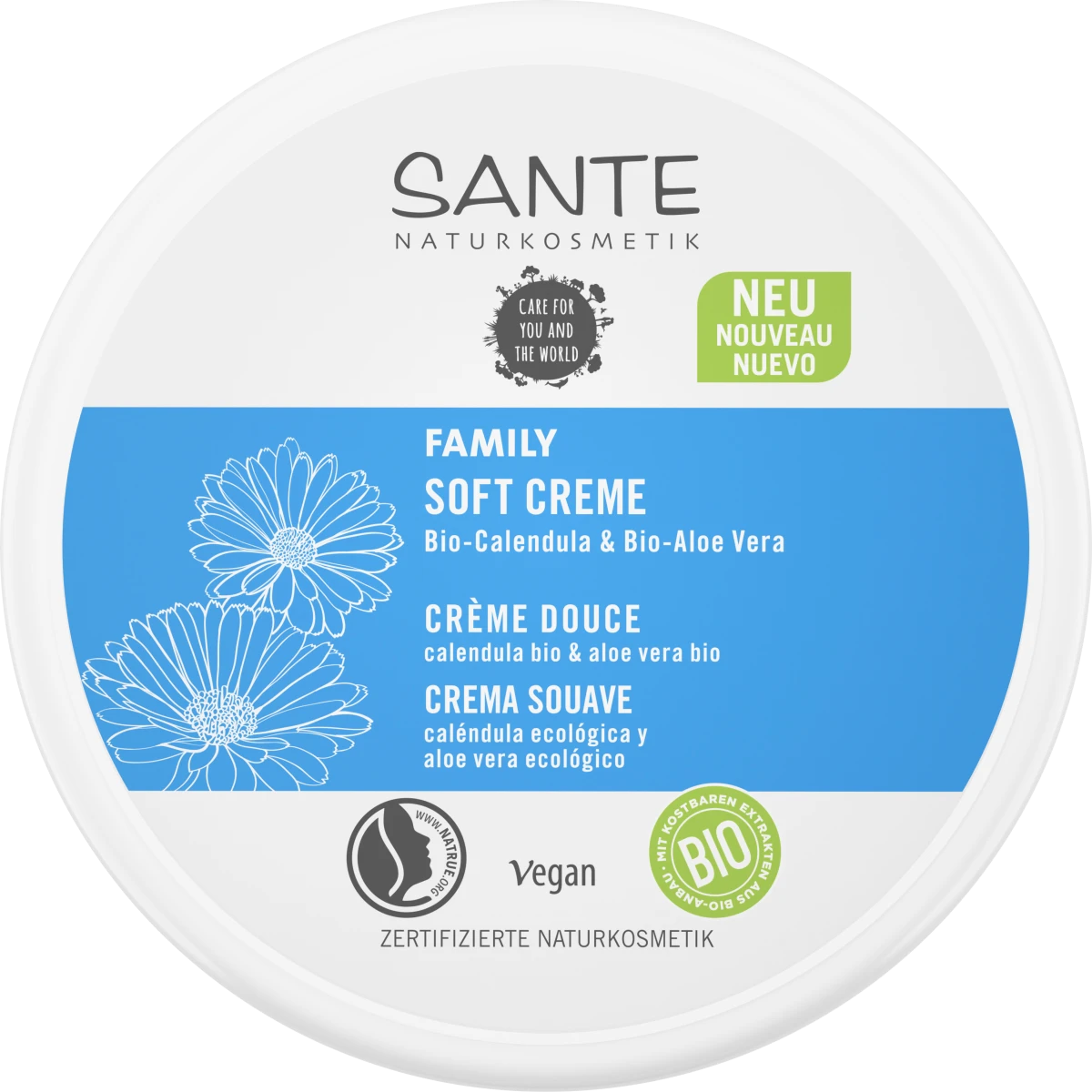 Kehakreem family saialill 150ml Sante